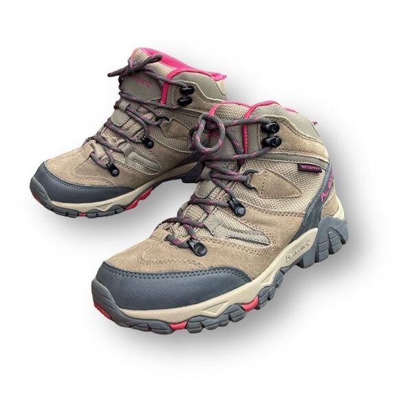 Bearpaw Women’s Corsica Boots Taupe Pink Hiker Hiking Boot Outdoor Size 8 - Picture 14 of 15